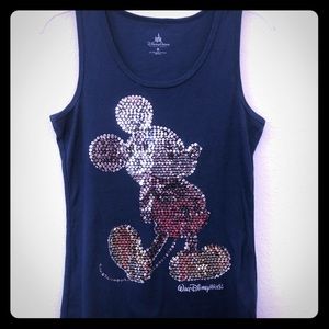 Authentic original Disney Mickey sequined tank